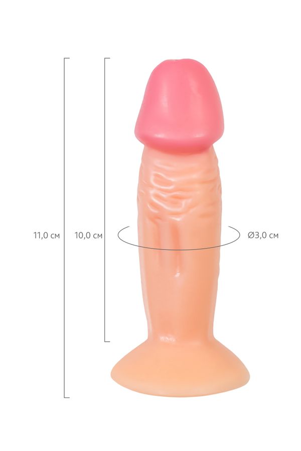 11 cm RealStick  Gerçekçi Anal Vajinal Penis Dildo