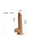 24,5 cm Esmer Realistik Dildo